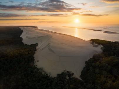 Photo de Dune du Pilat - Un soir au dessus de la Dune du Pilat