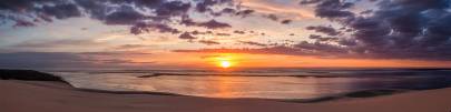 Photo de Dune du Pilat - Le plus beau coucher de soleil - Panoramique