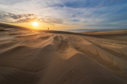 Photo de Dune du Pilat - Promenade solitaire